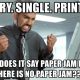 Office Space Printer Jam