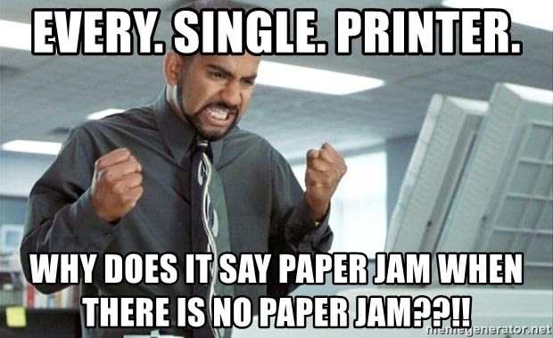 Office Space Printer Jam